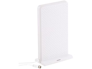 Antenne active 35 dB TNT/TNT 2 UHD & DAB/DAB+ - Blanc