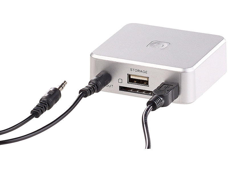 Enregistreur/numériseur audio intelligent avec port USB et SD AD-400 (Reconditionné) – Image 3