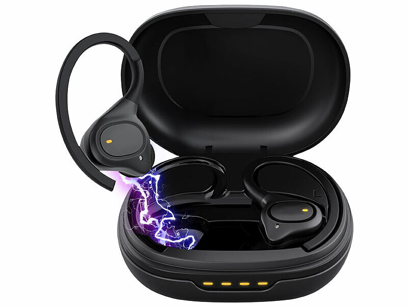 Écouteurs intra-auriculaires sport sans fil étanches IHS-825.bt avec fonction bluetooth 5.3 (Reco.)