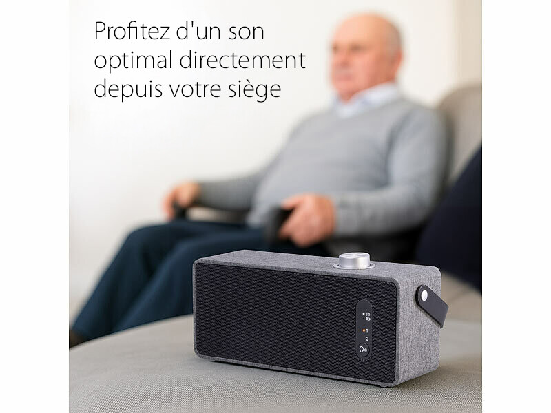 EnceinteTV mobile avec transmission numérique sans fil (Reconditionné) – Image 3